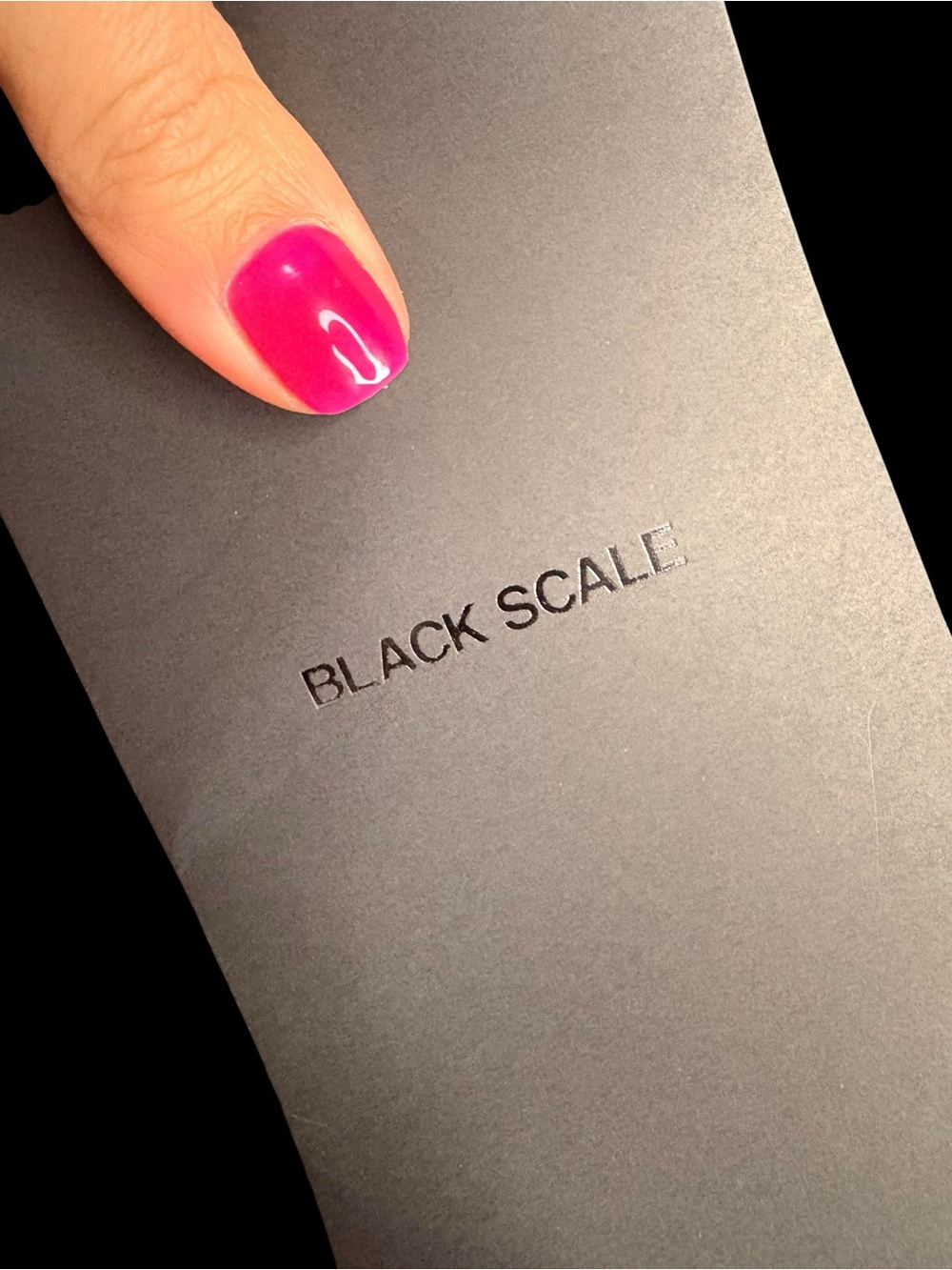 Black Scale Black Long-Sleeve Logo Sweatshirt - Picture 2 of 6